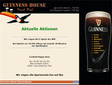 Tablet Screenshot of guinnesshouse.de